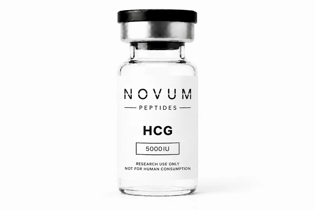 HCG peptide vial