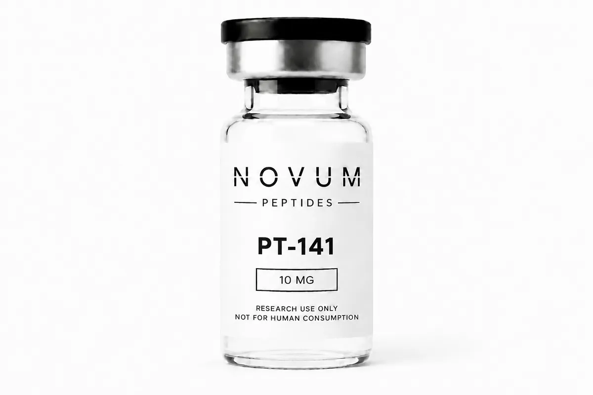 PT-141 (Bremelanotide) peptide vial