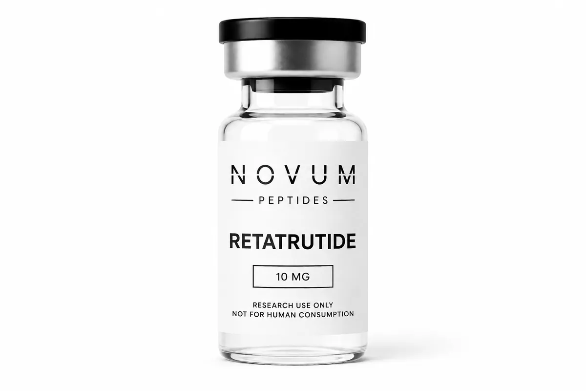 Retatrutide peptide vial
