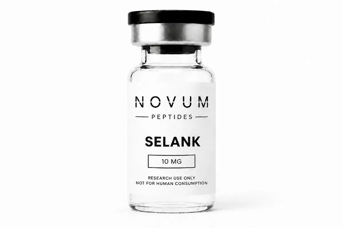 Selank peptide vial